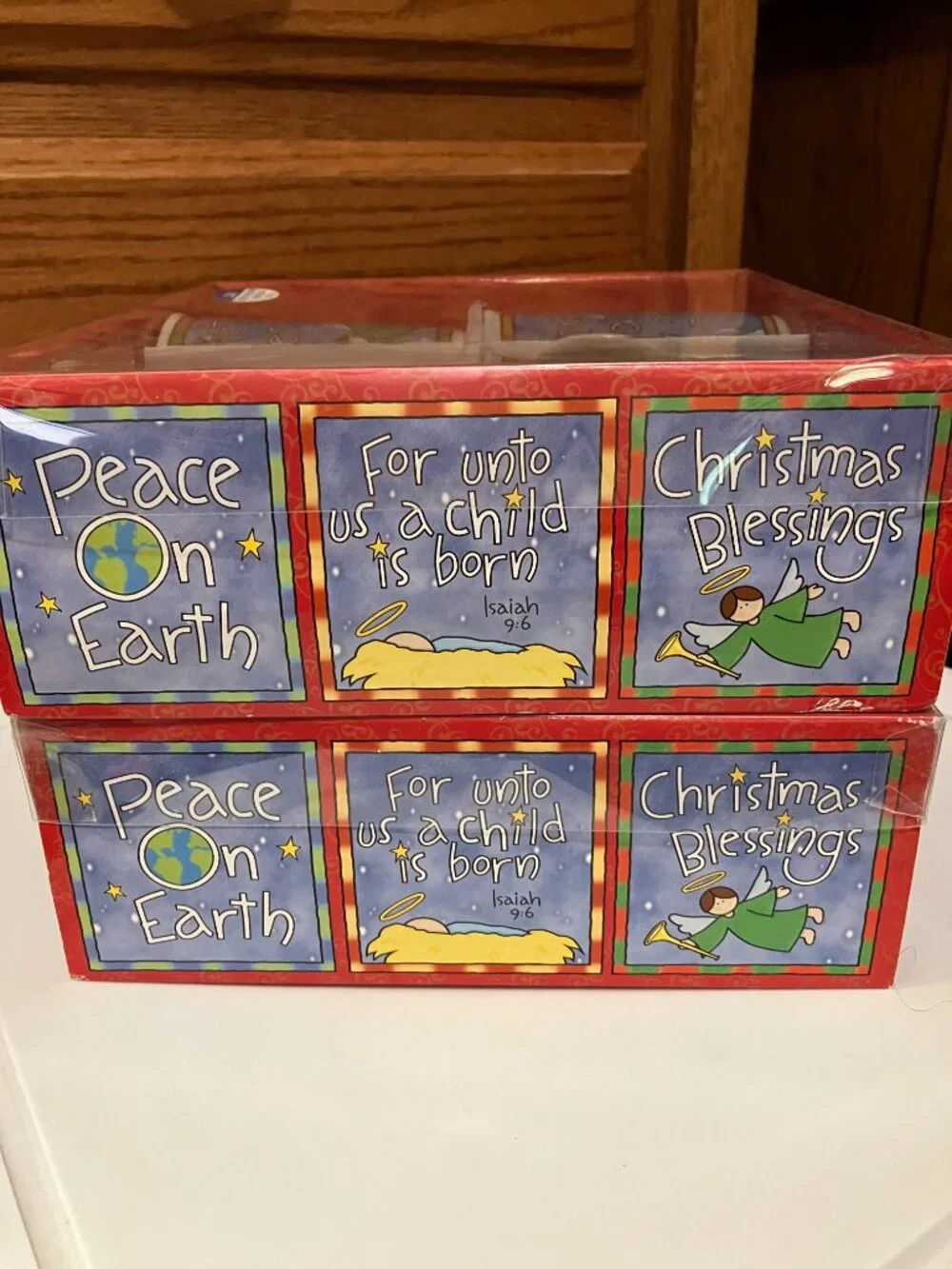 EIGHT Christmas Mugs Brand New in Box TWO boxes of 4 Cups